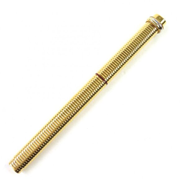 Cartier Vintage Trinity De Border Pattern Oval Cap Type Ballpoint Pen main image 7